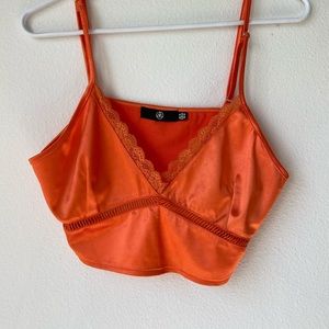 Orange Crop Top